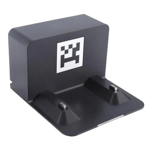 Built Like A Tank Rock Solid Charging Dock Base Compatible With Roidmi Eve Plus And H40 Robot Vacuum Cleaners, black design.