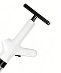 Clear Out Messy Blockages No Sweat With This Rechargeable Electric Plunger Built For Toilets Sinks And Floor Drains Plus An Ergonomic Grip That Makes Heavy Duty Work Smooth - close-up of ergonomic handle.