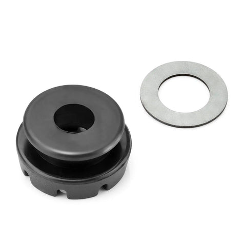 2Pcs Hood Latch Toggle Kit With Grommets And Washers For RZR 570 800 900 2010 2011 2012 2013 2014 2015 2016 2017 2018 2019 2020 2021 2022 Replacement Upgrade Easy Install And Secure Fit For Off Road Adventures, showing a grommet and washer