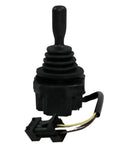 High Quality Excavator Joystick Valve Control Lever Part Number 7919040093 Replacement Accessory close-up view with wiring.
