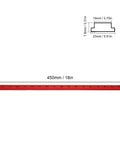 450mm T Slot Miter Track For Woodworking, Rugged Aluminum Alloy Jig Rail With Anodized Slick Surface For Smooth Operation