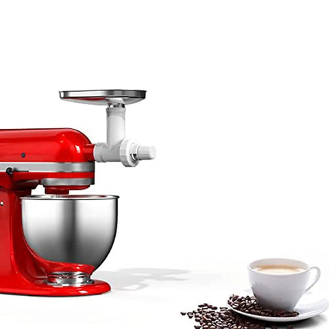 Grain Mill Attachment For Stand Mixers With Adjustable Grind Size For Corn Barley Coffee And More Great For Fresh Flour And Coarse To Fine Grains Fast Grinding
