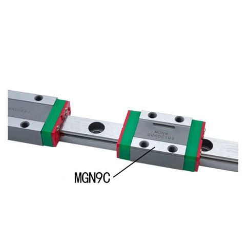Super Smooth MGN9C Linear Guide Rail Kit With 150mm Pre Drilled Slide Slider Block For CNC Projects That Fly High Precision Setup Guaranteed, MGN9C rail and slider block