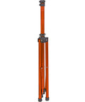 Tri Doc Cycling Stand A Stable Folding Aluminum Non Slip Tri Leg Trail Doc Stand With Rubber Covered Legs Folded