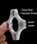 WS16 Coupler For WobbleX And HevORT 3D Printers with steel ball and needle roller close-up
