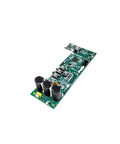 Dead Simple Plug And Play 3D Printer Motherboard For Guider 2, green circuit board with capacitors for printing upgrades.