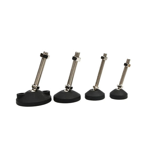 Heavy Duty Leveling Feet 2 Pack With 60mm Base Adjustable Furniture Legs M10 M12 M16 M20 M24 For Shelves Cabinets And Tables