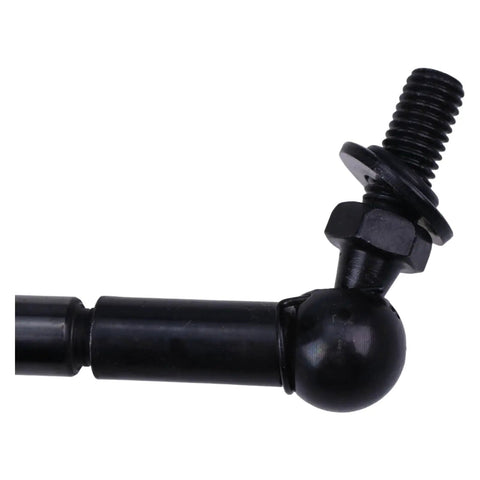 Heavy Duty Gas Strut Spring 4160143 No Hassle Drop In Swap For JLG Telescopic Boom Lifts, black cylindrical joint detail.