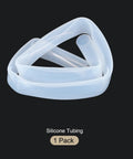 Clear 3ft Silicone Tubing 1 In ID 1-1/8 In OD High Temperature Heavy Duty Flexible Transparent Plastic Hose