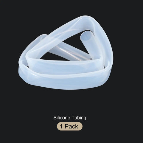 Clear 3ft Silicone Tubing 1 In ID 1-1/8 In OD High Temperature Heavy Duty Flexible Transparent Plastic Hose
