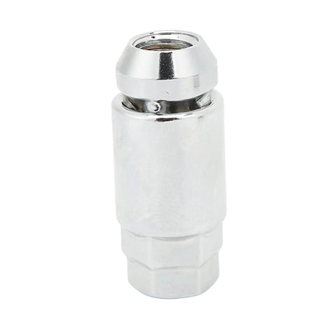 Upgrade Your Tesla With Heavy Duty Stainless Steel Wheel Bolts And Nut Kit Featuring Bright Zinc Finish For Secure Fit On Model 3 Y S X Vehicles That Look Sick And Hold Your Rims Tight Like Boss No Messy Drilling Needed. chrome lug nut