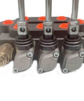 Heavy Duty 3 Spool Hydraulic Directional Control Valve With 25 GPM At 3000 PSI For Small Tractors Loaders And Log Splitters