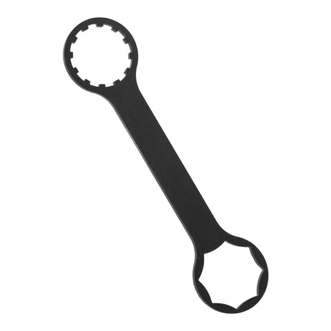 Front Fork Cap Wrench Tool For SR Suntour XCR XCT XCM RST Suspension Forks, Aluminum Alloy Bike Maintenance Instrument black design