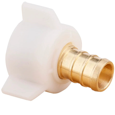 Half Inch Pex Female Swivel Fitting Adapter For RV Plumbing Lead Free Brass Crimp Connector Pack Of Ten Easy Install Durable Brass