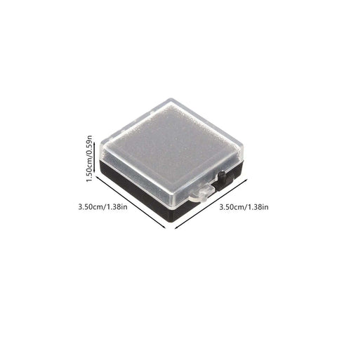 Anti Static Chip Case With Transparent Lid And Black Base Compact Electronics Parts Organizer Box For Safe Storage And Static Shielding Of Small Components 1.57 X 1.38 X 0.59 Inches