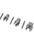 Heavy Duty 4 In 1 Water Pipe Threader Kit For Electric Drill With Alloy Steel Tap Set And Dies, precision cutters for plumbing.