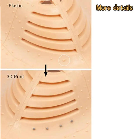 Pro Grade Universal Plastic Model Hardware Kit With Micro Screws Nuts Bolts And Rivets For Military Tanks Aircraft And Warships Fits Ninety Eight Percent Of Plastic Scale Models Ultra Precision 2.0mm Screws And 0.6mm Rivets Zinc Plated detail of 3D printed panel lines and rivets on plastic model surface