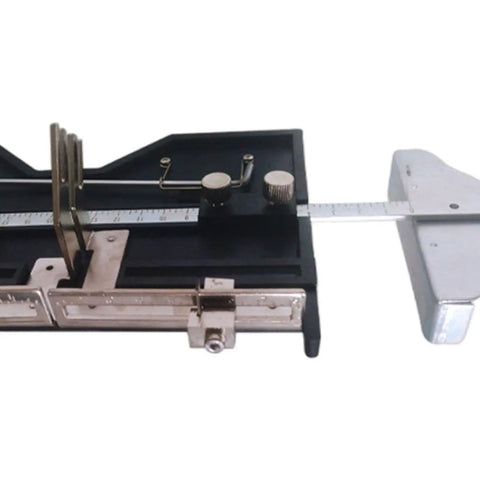 Electric Hot Knife Cutter With Slotting Tool And Replacement Parts Wear Resistant Metal Build Built In Ruler For Precise Small Cutting Projects Smooth Glide Sled Pro Grade Easy DIY Tool G07 with ruler and metal guide