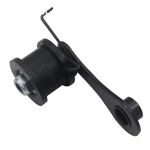 Black chain roller guide for motorcycles, Big Chain Tensioner Spring Roller Slider Guide Adjuster Pulley Kit For 50 To 250cc Motorcycles To Dial In Tightness And Keep Your Drive Smooth Under Heavy Loads Without Any Wobble Or Looseness.