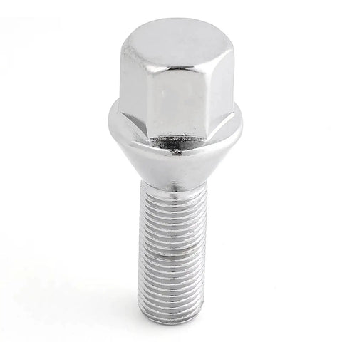 Premium Lug Wheel Studs Kit For Chrysler 200 Models Year Fits 2015 Through 2019 Heavy Duty Car Truck Parts Replacement With Strong Tensile Build chrome steel lug stud close-up