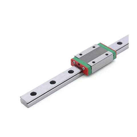 High Precision Miniature MGN7C Linear Guide Rail Kit With Smooth Slide System Includes 800mm Rails Four Carriages For DIY CNC Builds, steel rail