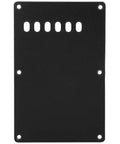 Six Hole Guitar Back Plate for Electric Guitars, Durable Plastic Rear Cover Plate Cavity Shield, front view