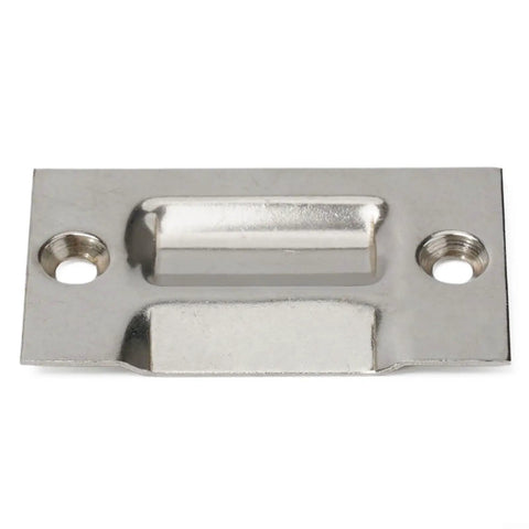 Stainless Steel Cabinet Door Catch Roller Latch for Cabinets and Cupboards, no fuss install with screws, close-up view