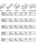 Zero Fuss Mini Split Line Set Cover Paintable Kit Crisp White Four By Fourteen Feet Complete Wall Cap Tubing Cover For Ductless Ac Systems parts diagram.