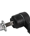 Driver Side Front Outer Tie Rod End Linkage For 2014 2015 2016 2017 2018 Jeep Cherokee KL LH Replacement Mechanics Choice Quality Auto Part BeefedUp For Rugged Smooth Steering And Longevity close-up threaded end with dust boot