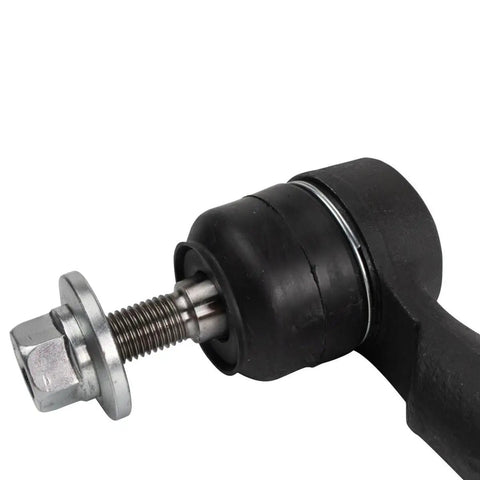 Driver Side Front Outer Tie Rod End Linkage For 2014 2015 2016 2017 2018 Jeep Cherokee KL LH Replacement Mechanics Choice Quality Auto Part BeefedUp For Rugged Smooth Steering And Longevity close-up threaded end with dust boot