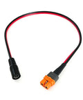 XT60I To 5.5x2.1mm Power Cable DC5521 Female Connector For Lithium Batteries And FPV Gear, Stable Battery To Device Link For Solar Panels And Power Stations, Great For Vehicles, Three Length Options. black-red XT60I to DC5521 female power cable with 5.5x2.1mm connector