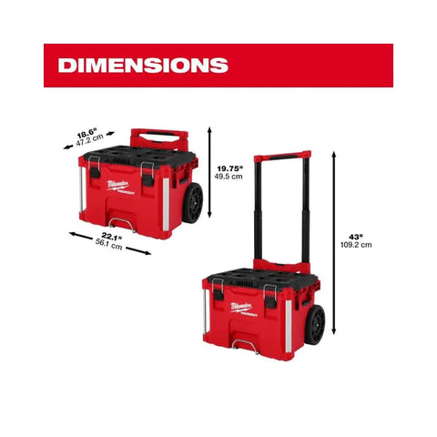Heavy Duty Rolling Tool Box With Low Profile Handle Impact Resistant Polymer Shell All Metal Reinforced Corners Jobsite Ready Gear Hauler Built Different To Conquer Cramped Trucks Daily
