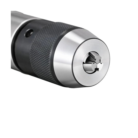 Close-up of Self Tightening CNC Lathe Tool Holder ISO30 ISO25 APU Drill Chuck Shank 1Pc APU08 APU13 APU16 with keyless chuck.