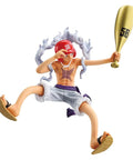 One Piece Monkey D Luffy Gear 5 Baseball Ver Masterlise Expiece Collectible Statue 7.9 Inch Figure jumping with bat