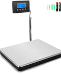 Rock Solid Digital Postal Scale For Packages Luggage And Mail, heavy duty 400lb capacity steel platform with digital display