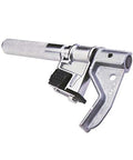 Universal Outside Thread Chaser No Fuss Way To Restore Damaged Threads To Near New Condition Without Expensive Cutting Equipment Quick And Easy Thread Repair Tool For Faucets Plugs And Plumbing, silver steel tool with handle and die head
