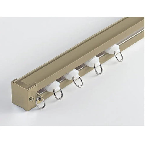 Heavy Duty Wall And Ceiling Mount Sliding Barn Door Track System Glides Like Butter For Bedroom Room Divider Setup Durable Aluminum Alloy rail with hooks