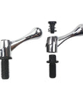 2 Pack Milling Machine Table Lock Handles For Vertical Mills M One Half Thread Aluminum Alloy Silver Heavy Duty Quick Grip