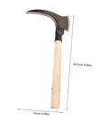 Multipurpose Manganese Grass Sickle With Handle Ergonomic Gardening Tool for weeding cutting and harvesting durable sharp