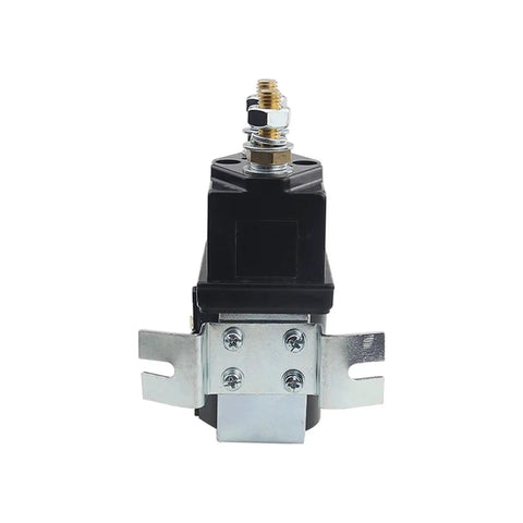 Heavy Duty DC Contactor For Electric Vehicles Built Tough Under Hood Reliability showing front view with metallic terminals.
