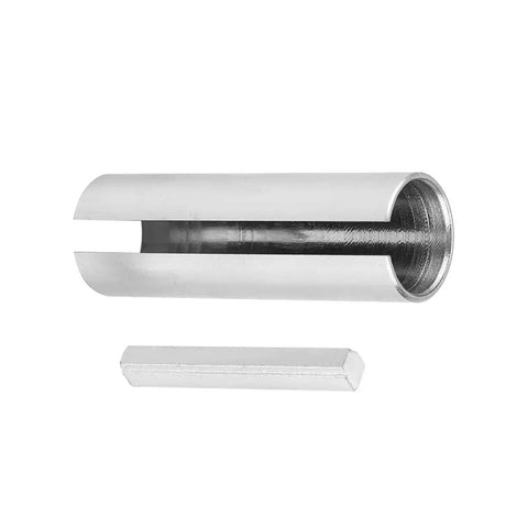 7/8 To 1 Inch Gas Engine Crank Shaft Adapter With Taper And Shaft Sleeve Conversion For Engines, CNC Machined Cold Rolled Steel