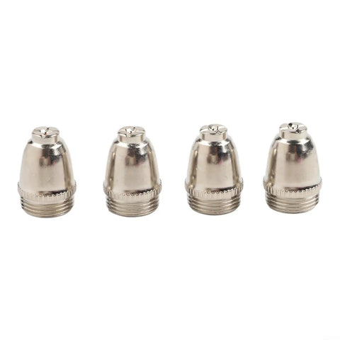 26-Pack Plasma Cutter Consumables Kit For AG60 SG55 CUT55, set of four nozzles for high-heat metal cutting applications.