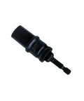 7/8 Inch Tapered Male Square Drive Adapter Pipe Plug Socket For Converting Hand Crank Winch To Electric Motorized System with quick connect.