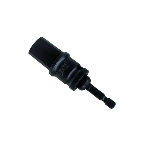 7/8 Inch Tapered Male Square Drive Adapter Pipe Plug Socket For Converting Hand Crank Winch To Electric Motorized System with quick connect.