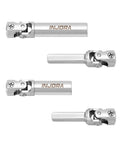 Heavy Duty Stainless Steel Drive Shafts For Redcat Ascent 32 RC Truck Upgrade shown at various angles