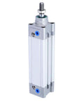 32mm Bore Aluminum Pneumatic Cylinder Built Tough With Adjustable Cushioning Rust Resistant Aluminum Alloy Body For Automation And Machinery