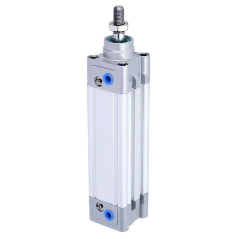 32mm Bore Aluminum Pneumatic Cylinder Built Tough With Adjustable Cushioning Rust Resistant Aluminum Alloy Body For Automation And Machinery