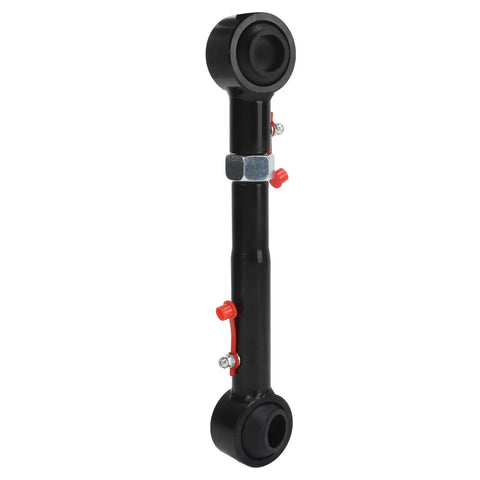 Jeep JK Front Swaybar Quick Disconnect System With Stainless Steel Tapered Mounting Posts And Self Aligning Bushings Fits 2007 To 2018 Models With 2.5 To 6 Inch Lifts Super Solid Upgrade For Your Lifted Rig black component