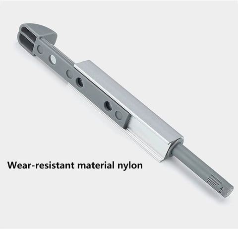 Push To Open Cabinet Latch Kit With Magnetic Door Catch And Drawer Closer Touch To Latch 2 Pack Easy Install nylon latch