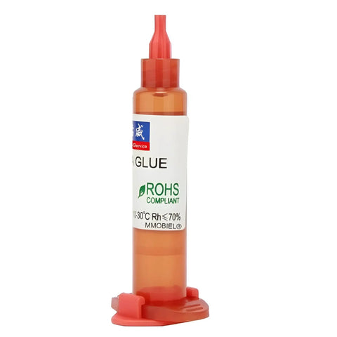 Liquid Optical Clear Adhesive Glue For Smartphone Screen Repair, UV Glass Repair Glue tube with precision applicator